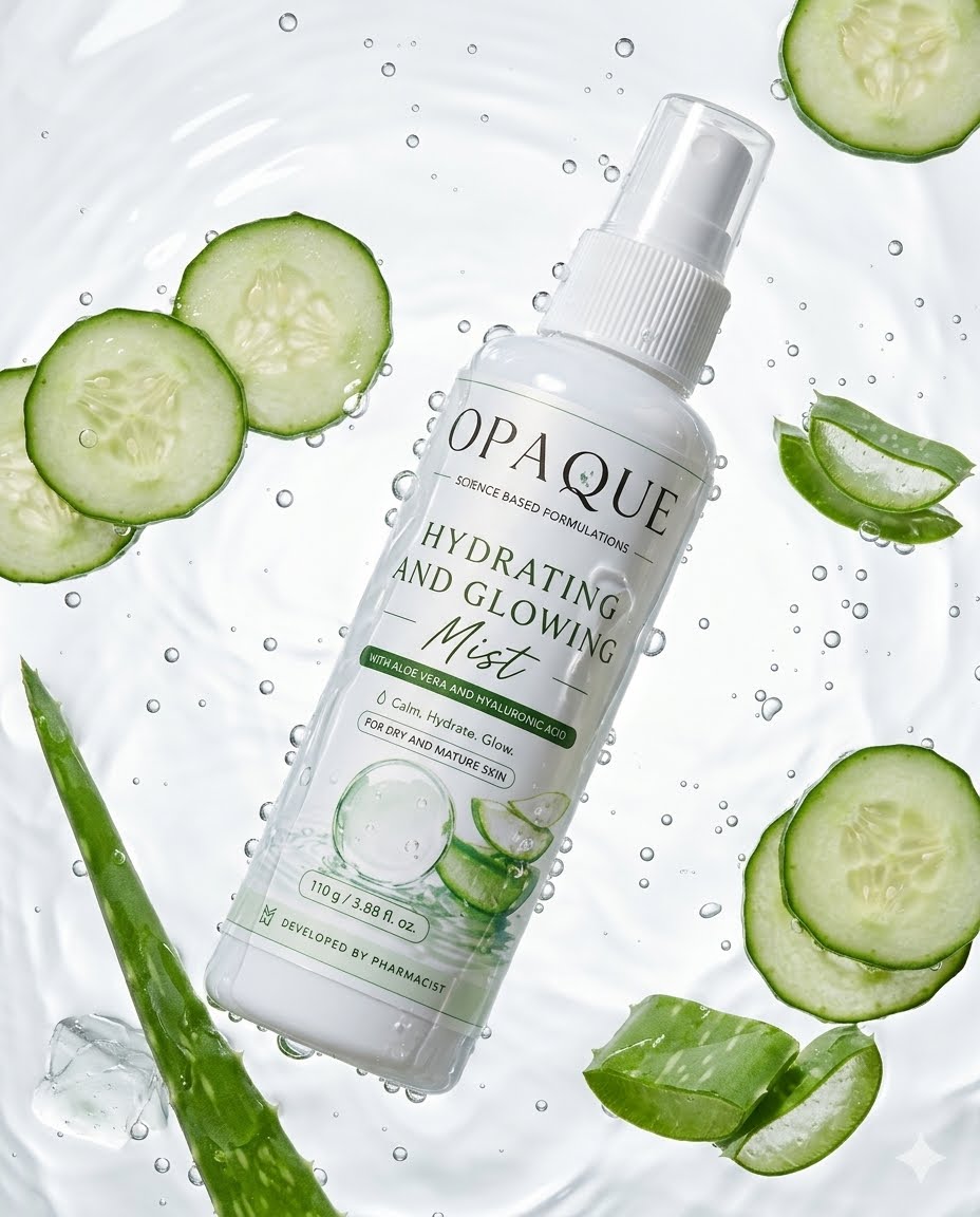 Hydrating & Glowing Mist — With Aloe Vera & Hyaluronic Acid