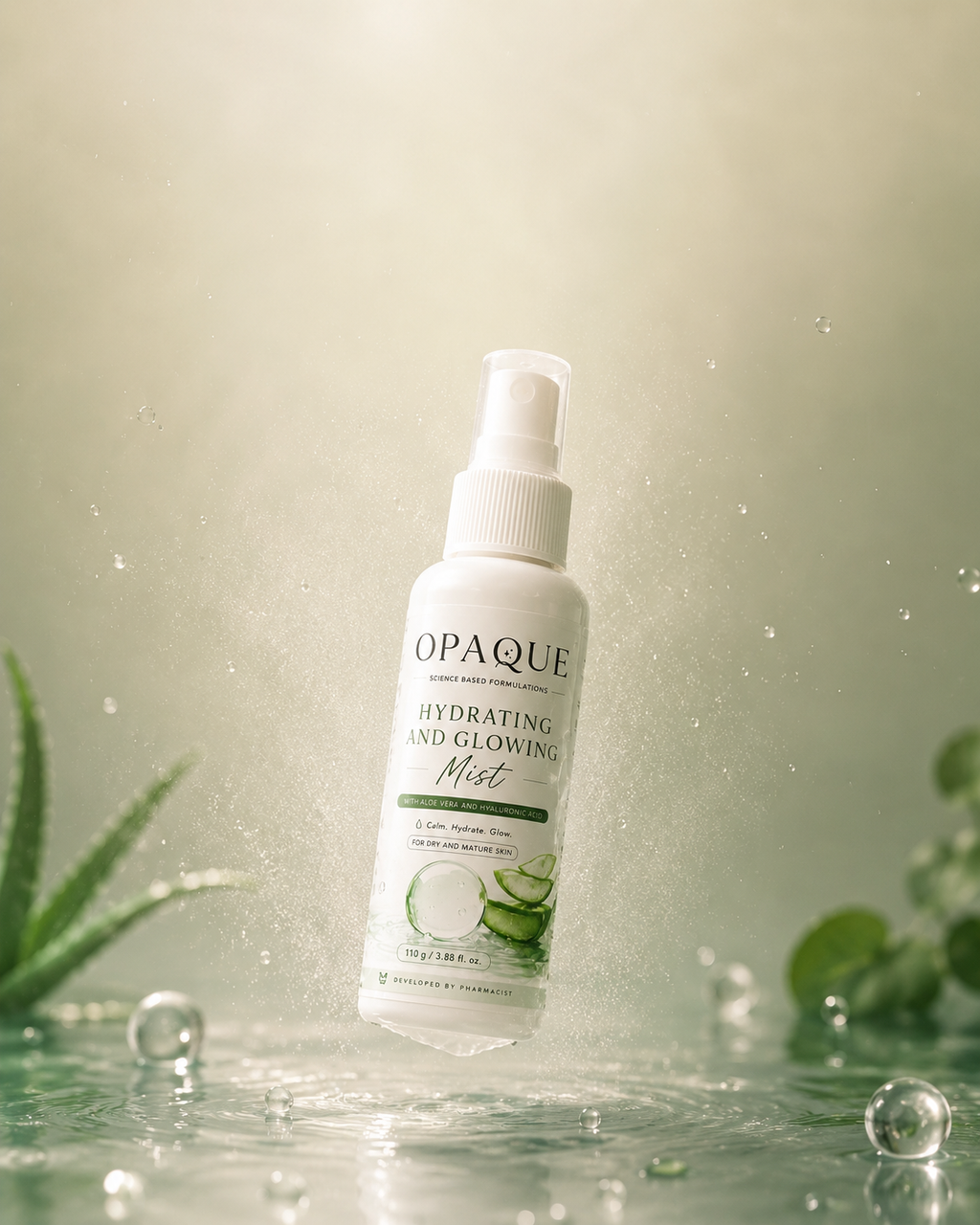 Hydrating & Glowing Mist — With Aloe Vera & Hyaluronic Acid