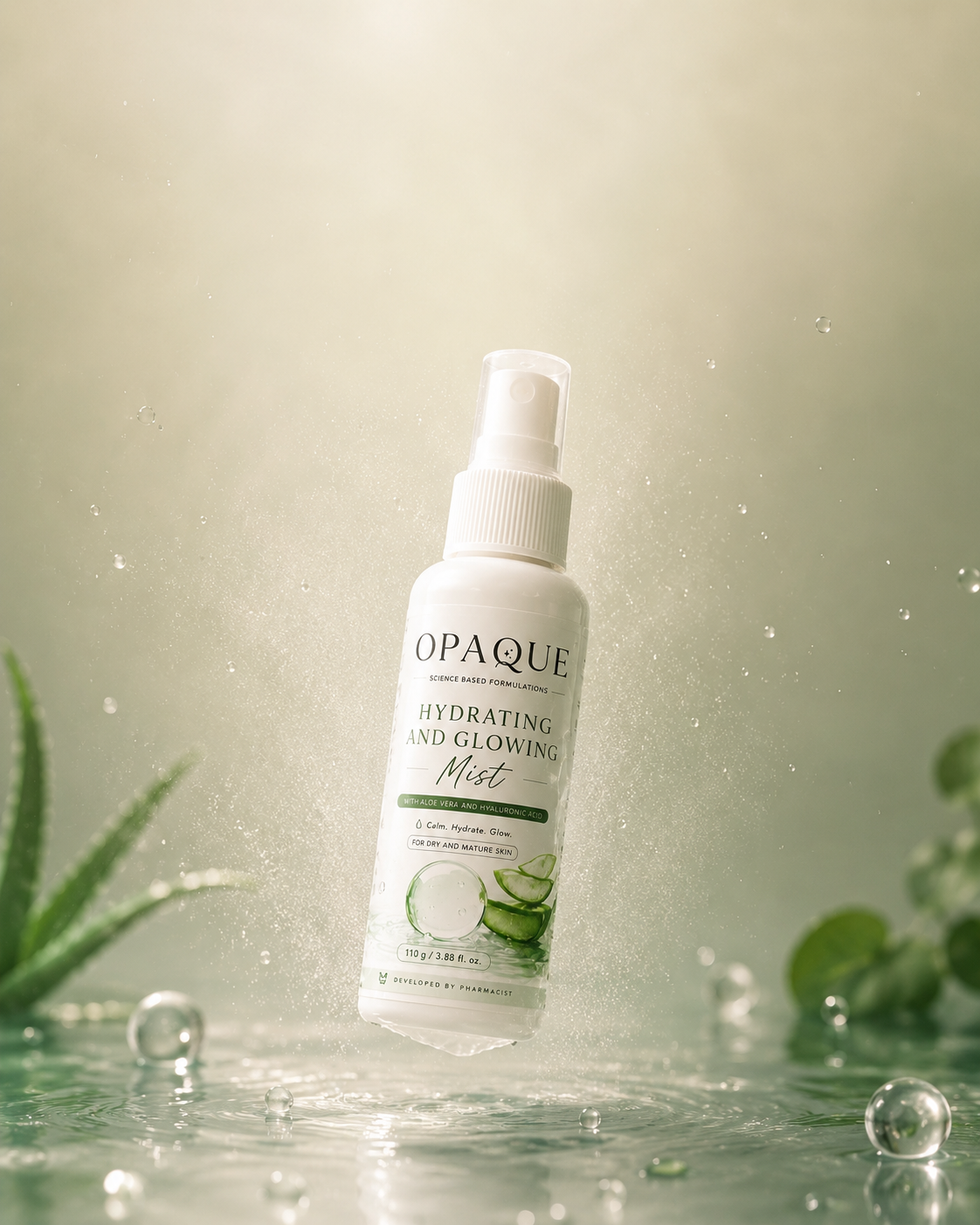 Hydrating & Glowing Mist — With Aloe Vera & Hyaluronic Acid