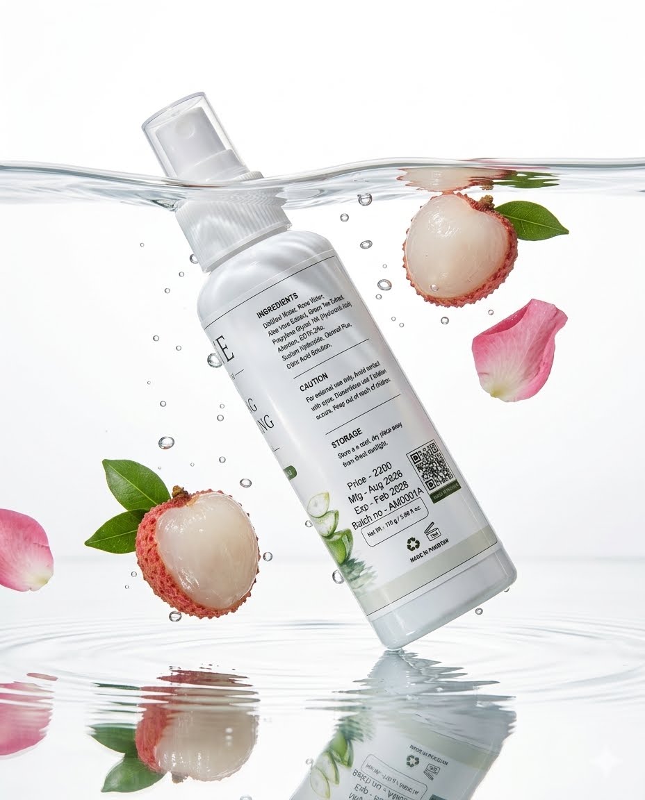 Hydrating & Glowing Mist — With Aloe Vera & Hyaluronic Acid