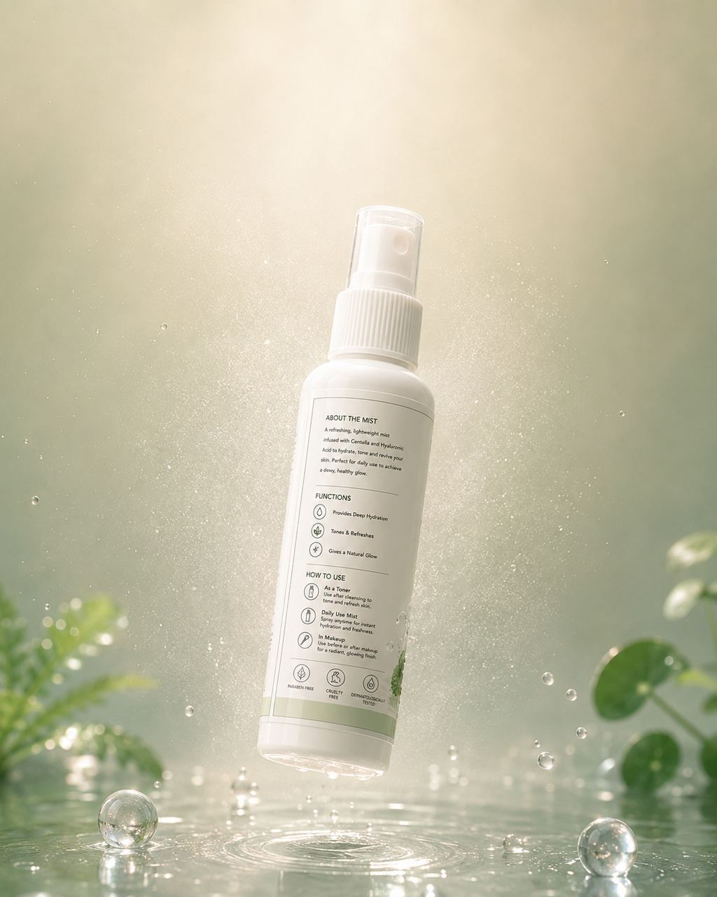 Hydrating & Glowing Mist — With Centella & Hyaluronic Acid