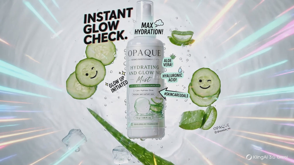 Hydrating & Glowing Mist — With Aloe Vera & Hyaluronic Acid